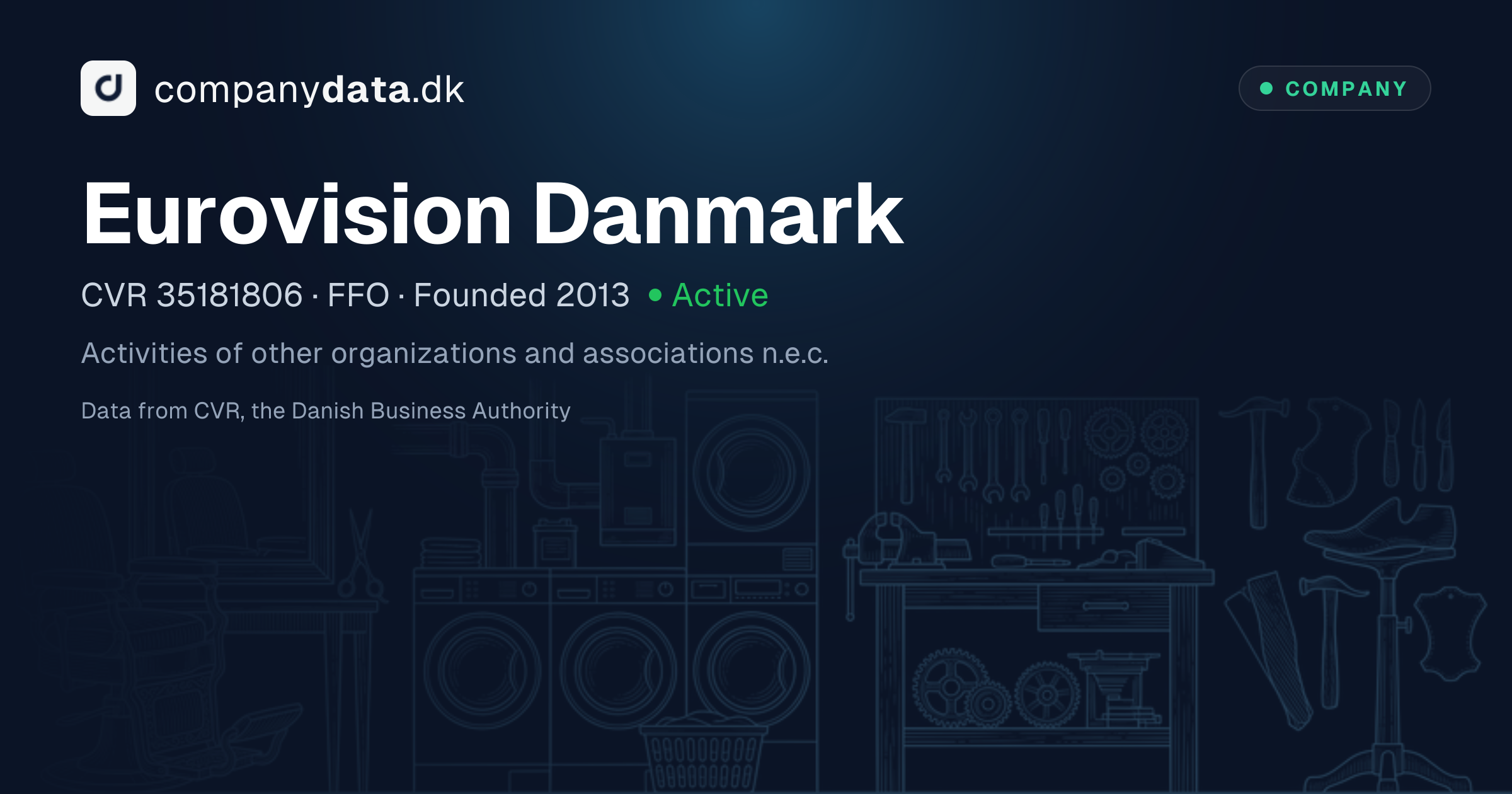 Eurovision Danmark – CVR 35181806 – Company info